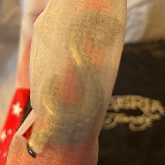 Ed Hardy Red and White Star Shoulder Bag - Picture 12 of 12